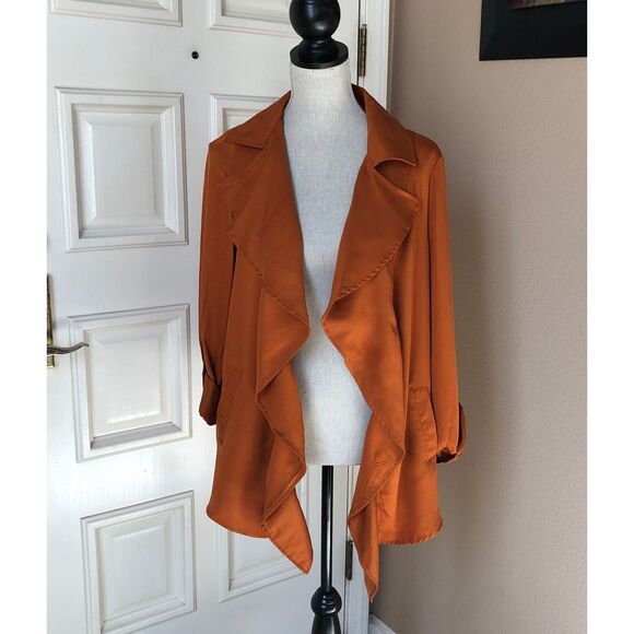 Anna Cai New York Ruffle Front Jacket - Picture 2 of 6